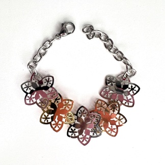 Pulsera Inoxidable de 3 colores con Diseño de Estrellas